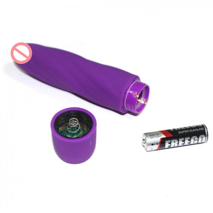 Vibrateur imperméable de silicone de torsion de la vente 5 de vitesses chaudes de pouce 10, vibrateur de godemiché de pénis de jouet de sexe pour la femme
