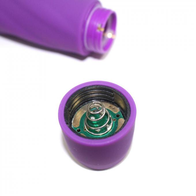Vibrateur imperméable de silicone de torsion de la vente 5 de vitesses chaudes de pouce 10, vibrateur de godemiché de pénis de jouet de sexe pour la femme