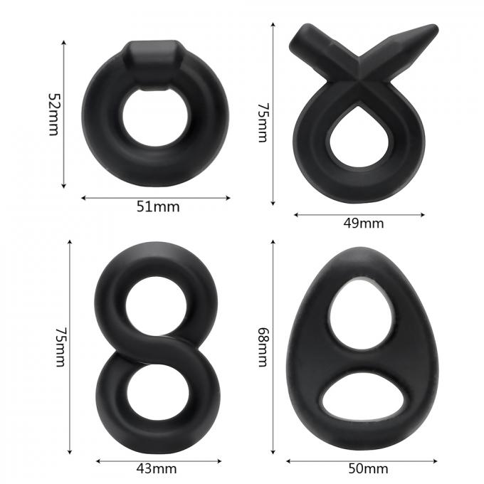 Coq Ring Engagement Ring Best an inodore de silicone extrêmement mou liquide de 0 degrés un NC de 3 jours ;GUA ROHS, OEM d'E17S 23g