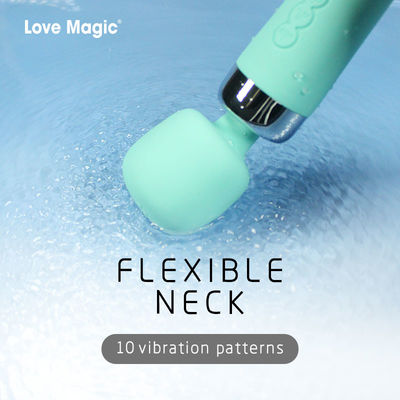 USB Rechargeable Therapeutic 8 Speeds 20 Vibrating Patterns Cordless Personal Wand Massager