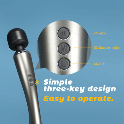 Small Cordless Deep Tissue Handheld Back Massager For Neck And Shoulders