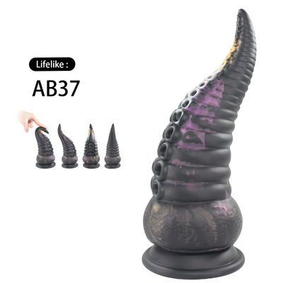 Octopus Huge Anal Dildo Tentacle Sex Toys  , Large Medical Liquid Silicone Prostage Massager