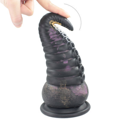 Octopus Huge Anal Dildo Tentacle Sex Toys  , Large Medical Liquid Silicone Prostage Massager