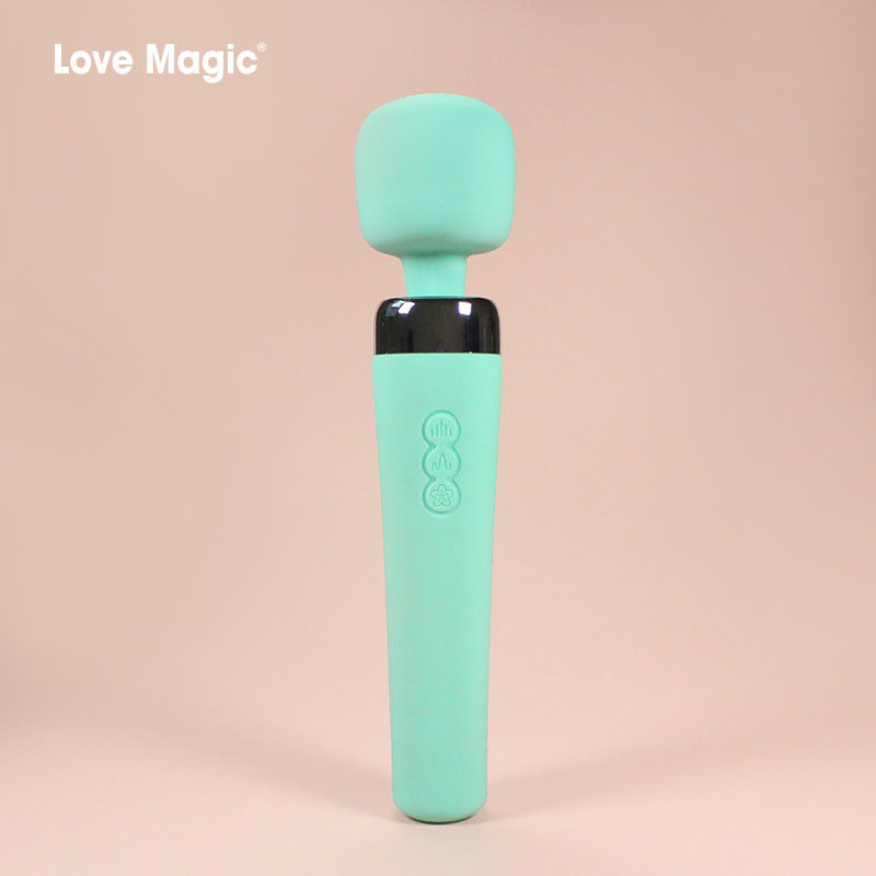 USB Rechargeable Therapeutic 8 Speeds 20 Vibrating Patterns Cordless Personal Wand Massager